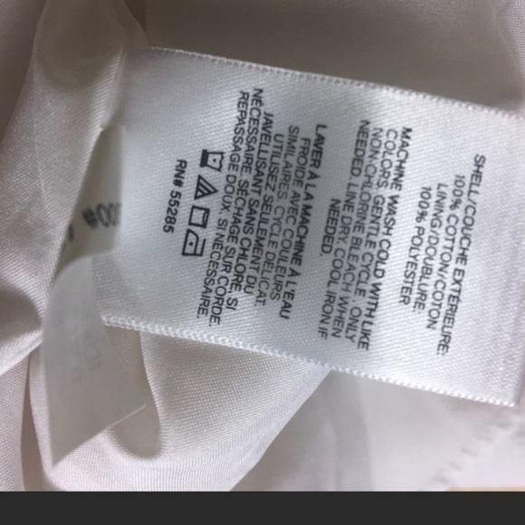 EXPRESS Ruffle Sleeve Stripe Lined Faux Wrap Dress, Size L - Picture 8 of 10